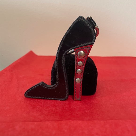 Authentic Prada Patent Leather High Heel Keychain - Picture 2 of 5